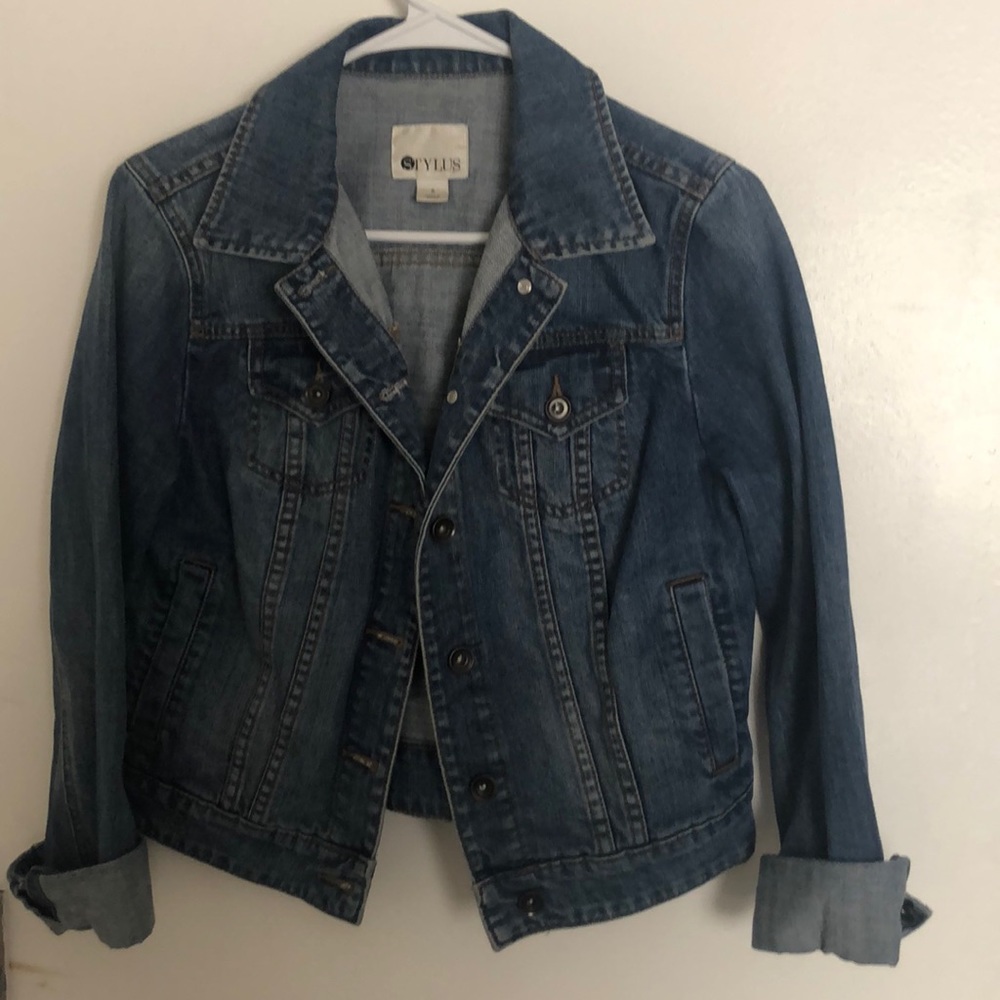 Blue denim jacket